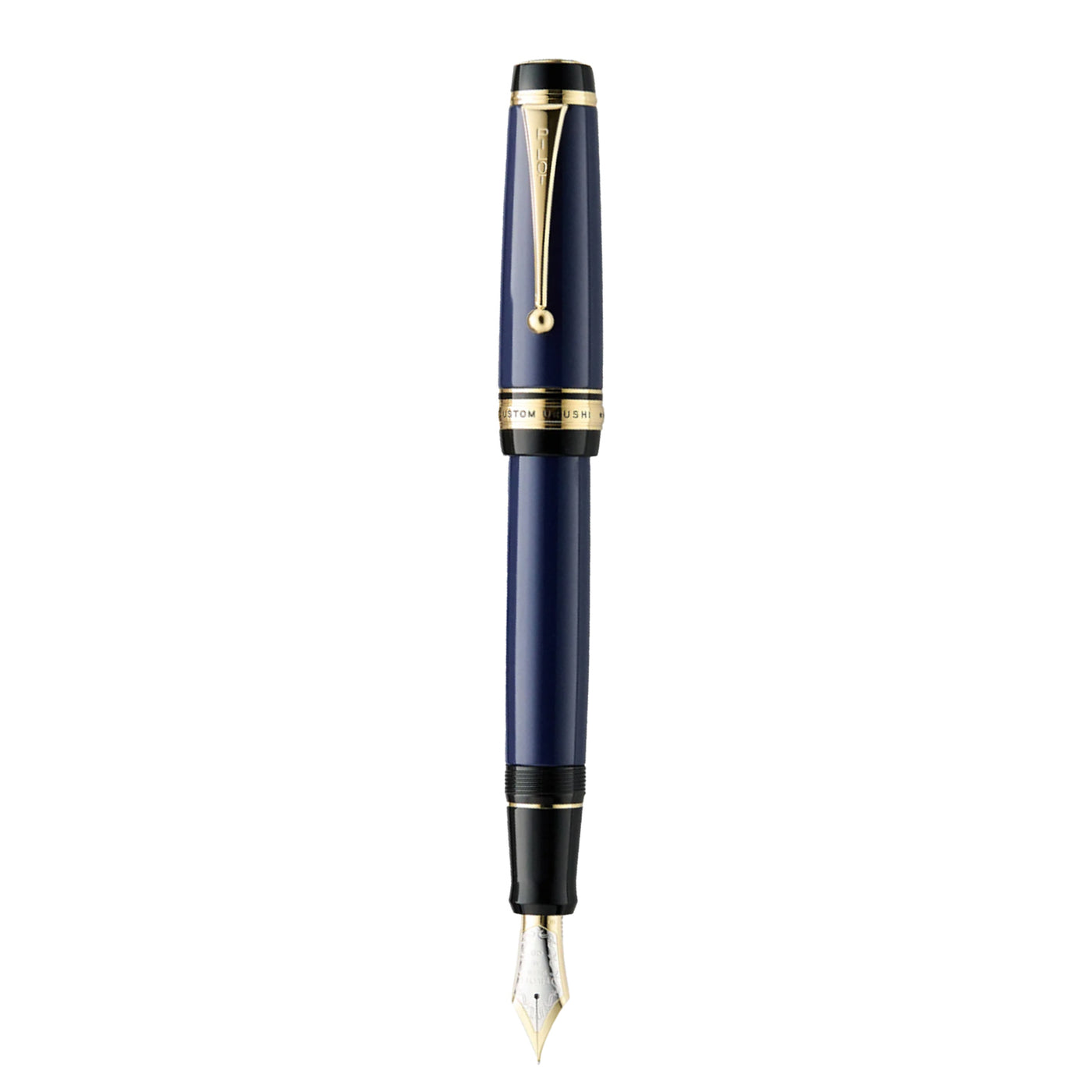 Pilot Custom Urushi Fountain Pen - Prussian Blue GT