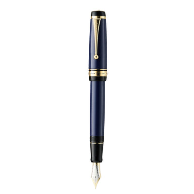 Pilot Custom Urushi Fountain Pen - Prussian Blue GT