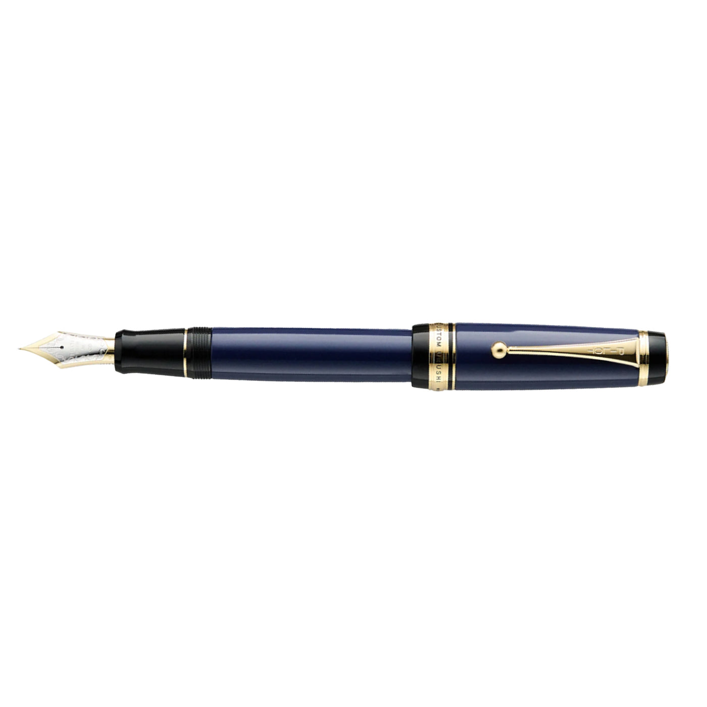 Pilot Custom Urushi Fountain Pen - Prussian Blue GT