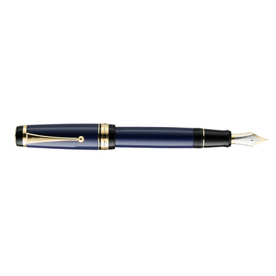 Pilot Custom Urushi Fountain Pen - Prussian Blue GT