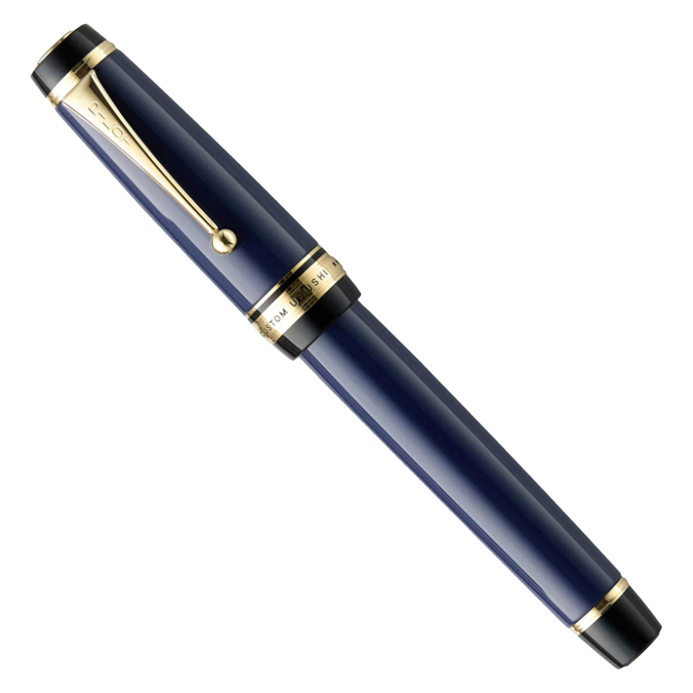 Pilot Custom Urushi Fountain Pen - Prussian Blue GT