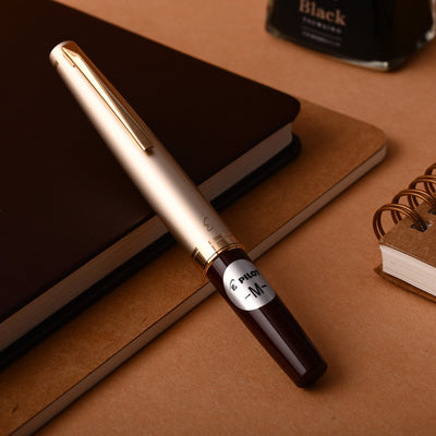 Pilot Elite E95s Fountain Pen - Burgundy/Ivory GT 14