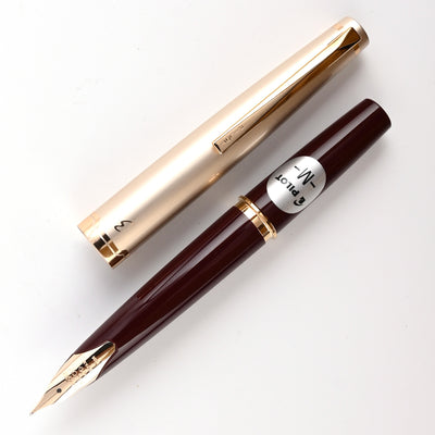 Pilot Elite E95s Fountain Pen - Burgundy/Ivory GT 7