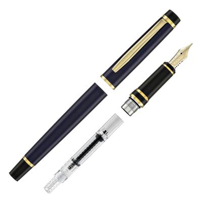 Pilot Grance Fountain Pen - Deep Navy Blue GT 7