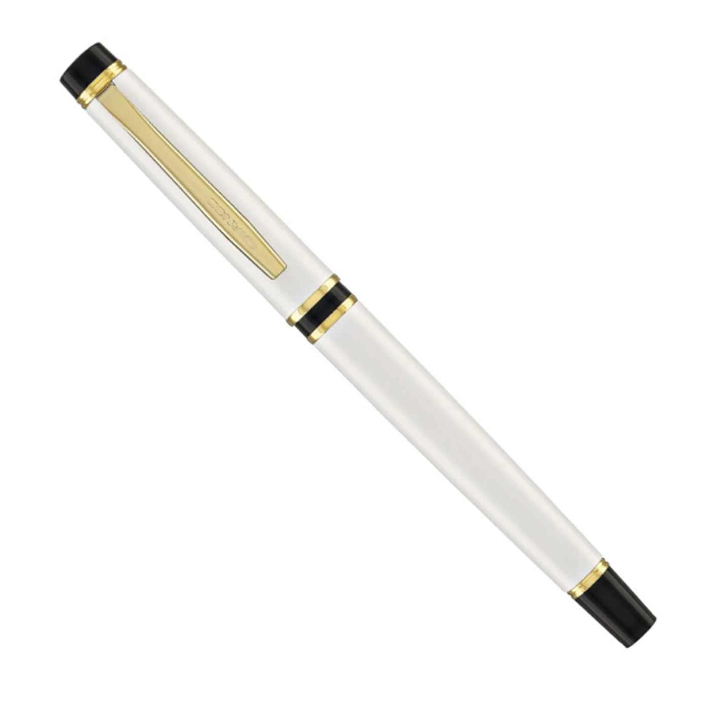 Pilot Grance Fountain Pen - Pearl White GT 3