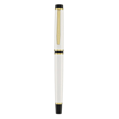 Pilot Grance Fountain Pen - Pearl White GT 4