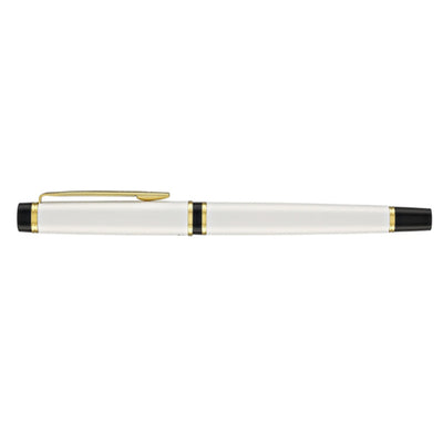 Pilot Grance Fountain Pen - Pearl White GT 9