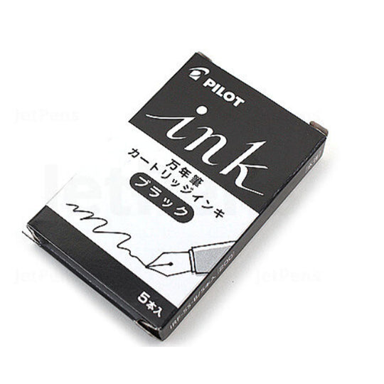 Pilot Ink Cartridge Pack of 5 - Black