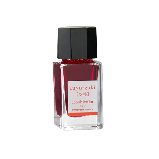 Pilot Iroshizuku Ink Bottle, Fuyu Gaki (Orange Red) - 15ml