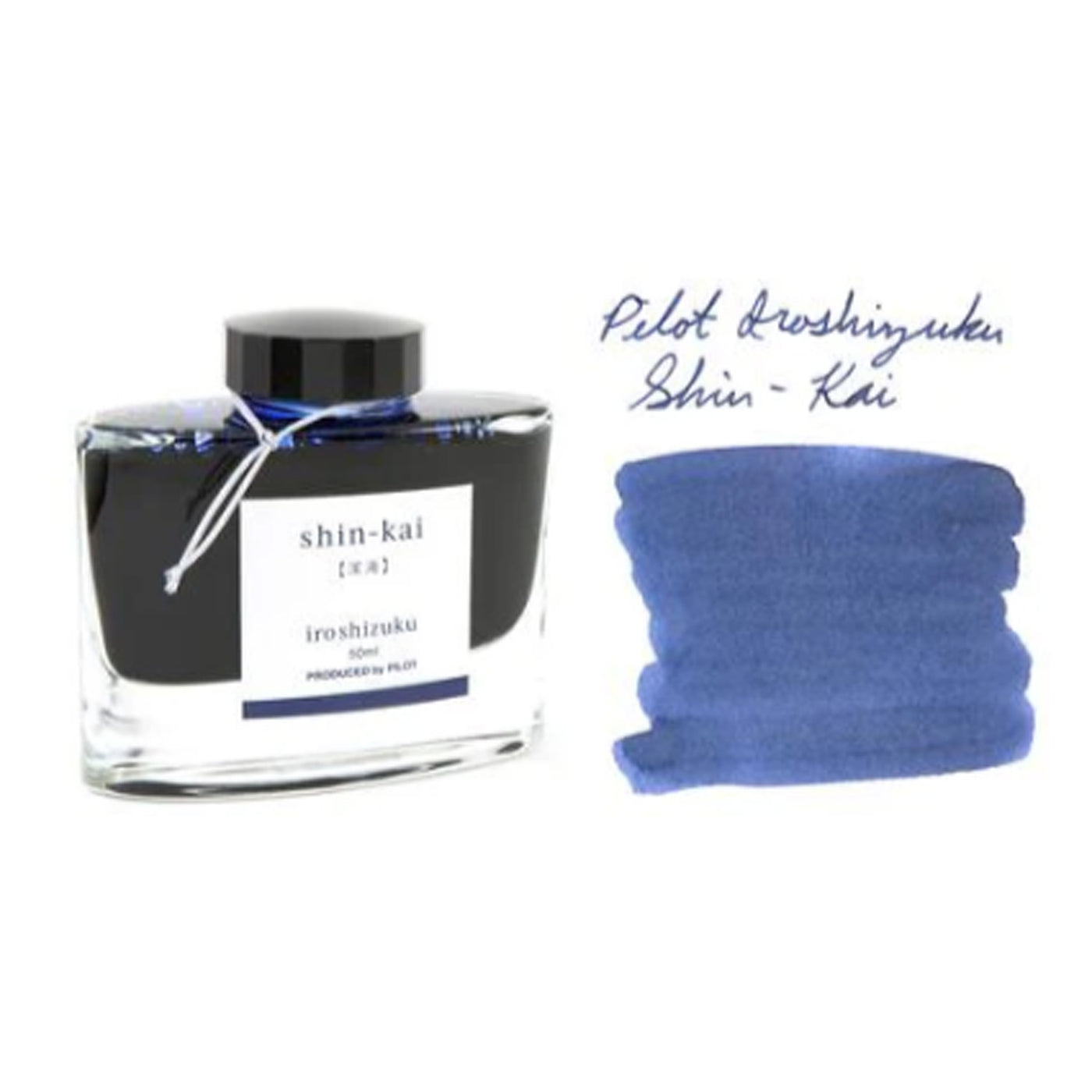 Pilot Iroshizuku Ink Bottle, Shin Kai (Deep Sea) - 50ml 3