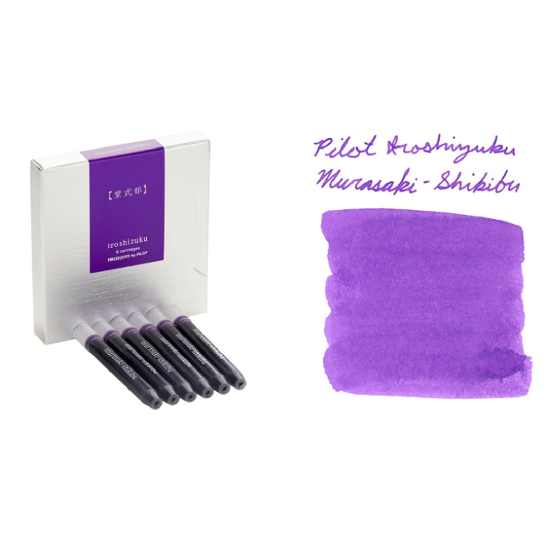 Shop Pilot Iroshizuku Murasaki Shikibu Ink Cartridge | Pilot | Makoba