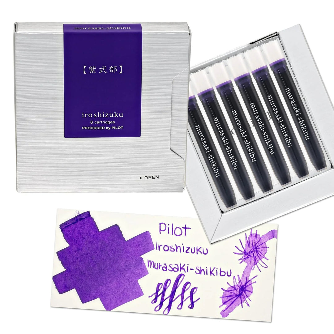 Shop Pilot Iroshizuku Murasaki Shikibu Ink Cartridge | Pilot | Makoba