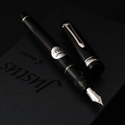 Pilot Justus 95 Fountain Pen - Net Black CT 8