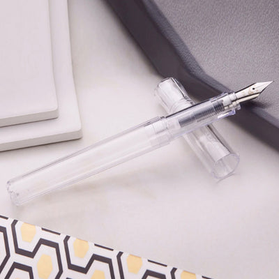 Pilot Kakuno Fountain Pen - Clear 10