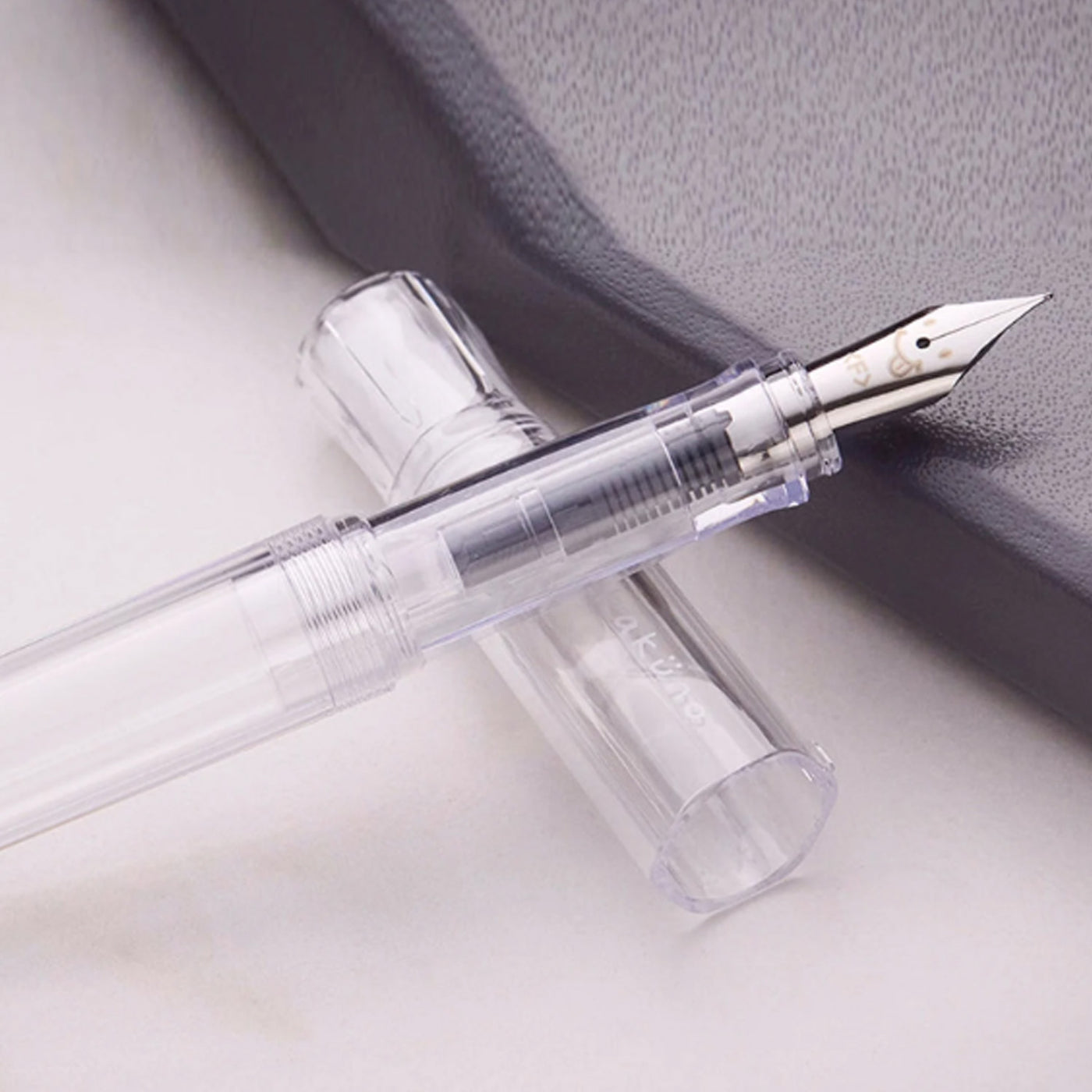 Pilot Kakuno Fountain Pen - Clear 11