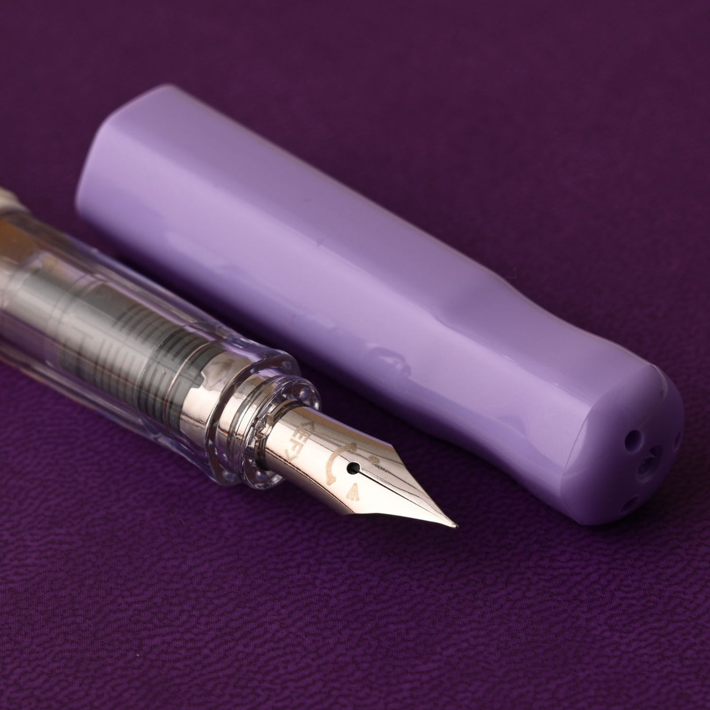 Pilot Kakuno Fountain Pen - Soft Violet 10