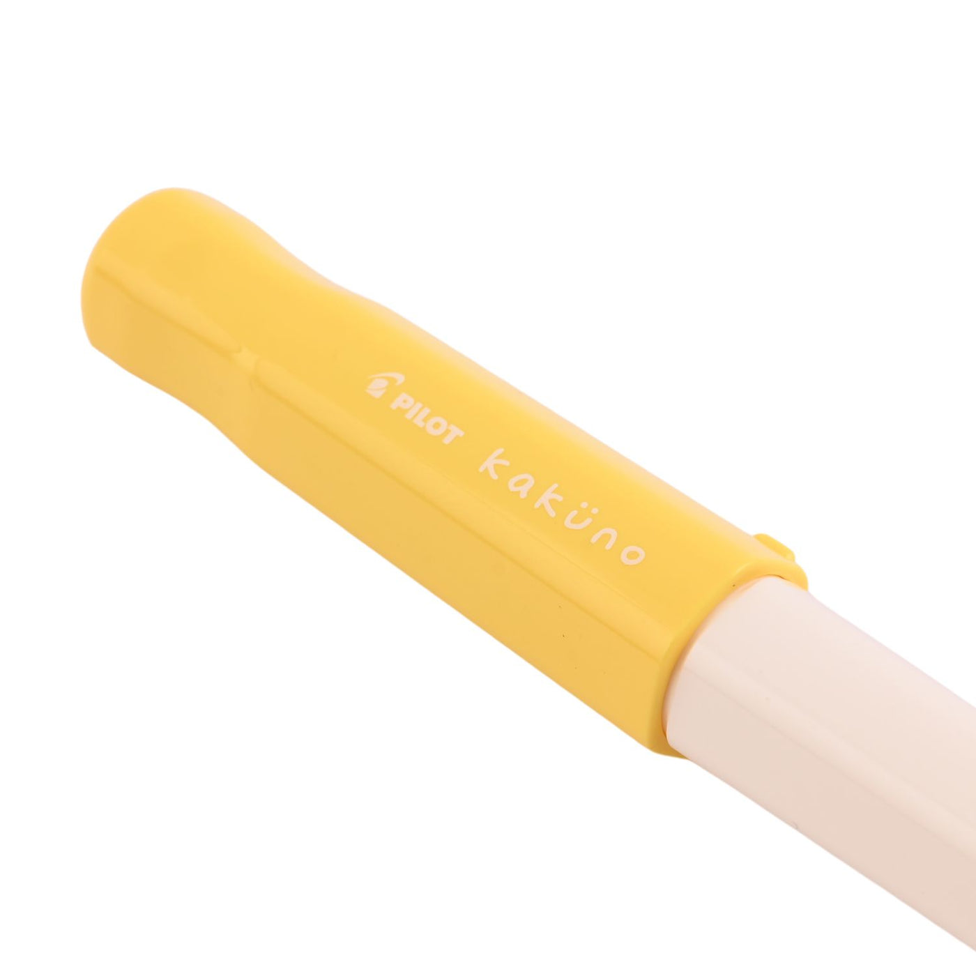 Pilot Kakuno Fountain Pen - Soft Yellow 4