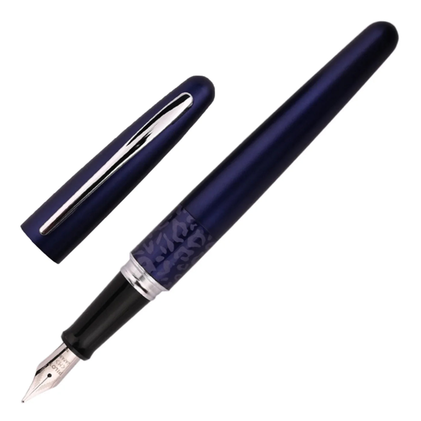 Pilot MR Animal Fountain Pen with Con40 Converter - Plum Leopard CT