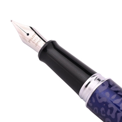 Pilot MR Animal Fountain Pen with Con40 Converter - Plum Leopard CT
