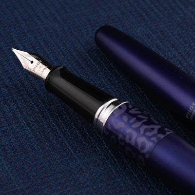 Pilot MR Animal Fountain Pen with Con40 Converter - Plum Leopard CT