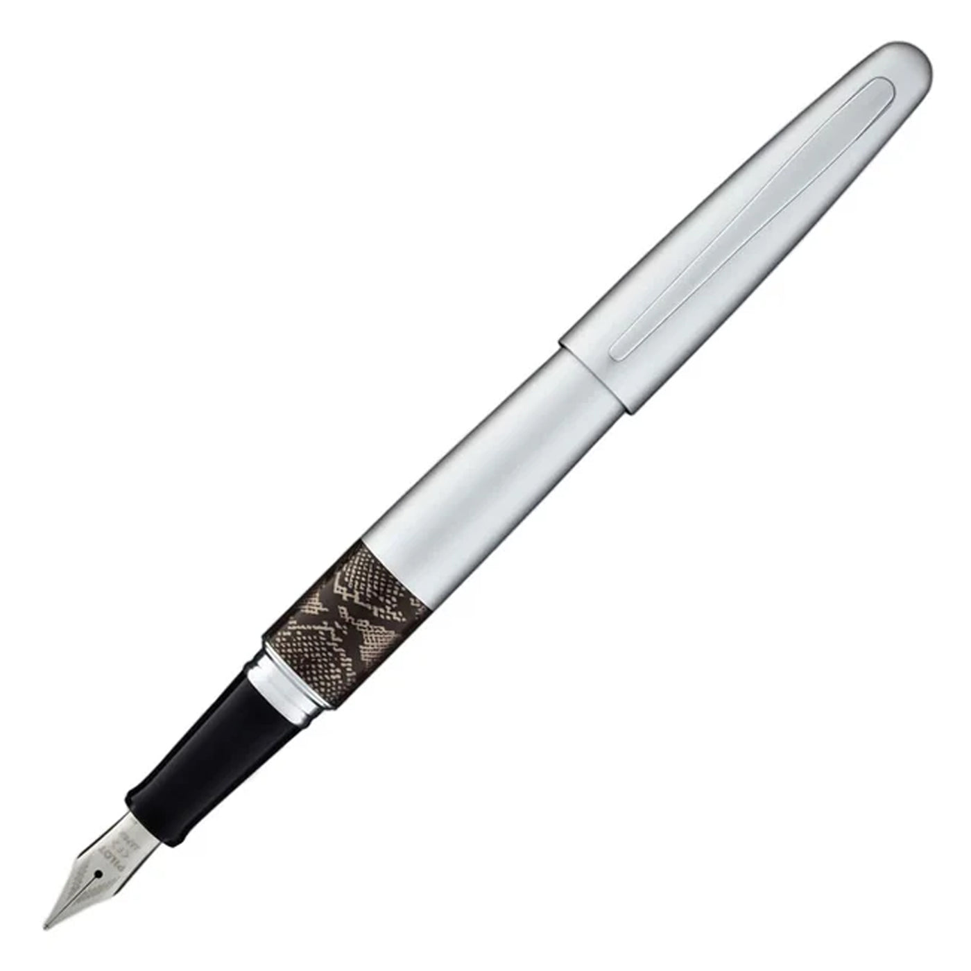 Pilot MR Animal Fountain Pen with Con40 Converter - Silver Python CT