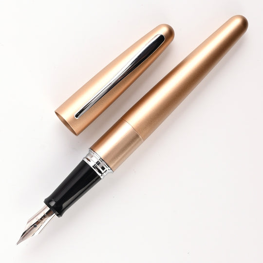 Pilot Metropolitan Fountain Pen with Con40 Converter - Gold Gloss CT
