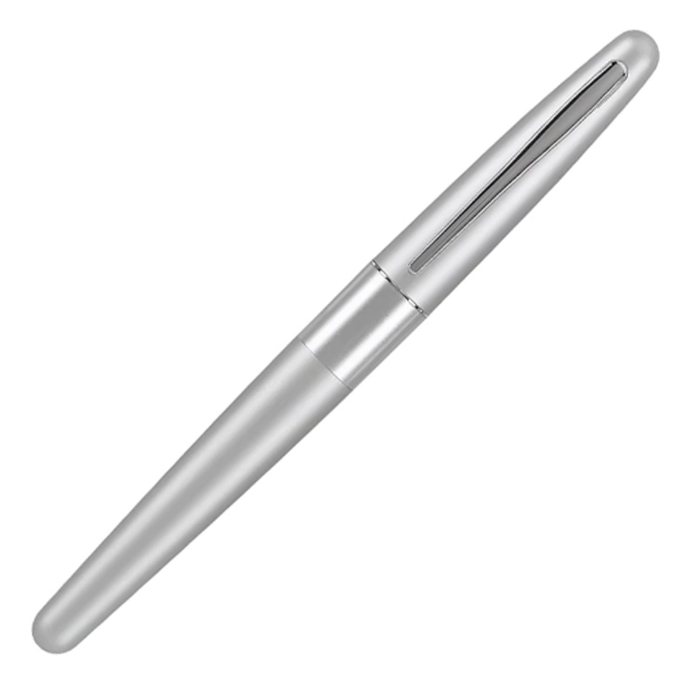 Pilot Metropolitan Fountain Pen with Con40 Converter - Silver CT