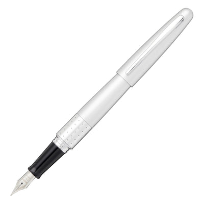 Pilot Metropolitan Fountain Pen with Con40 Converter - Silver Dots CT