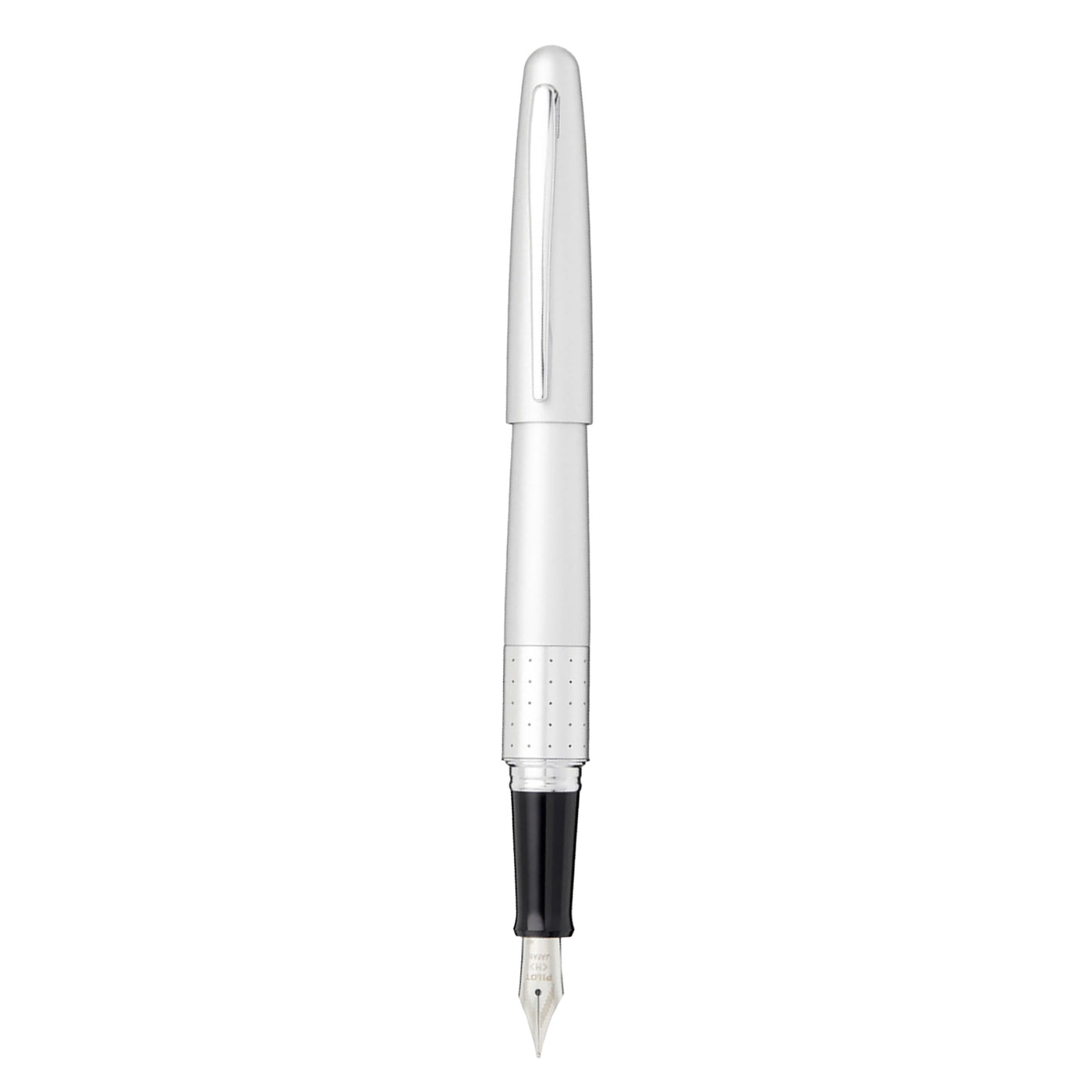 Pilot Metropolitan Fountain Pen with Con40 Converter - Silver Dots CT