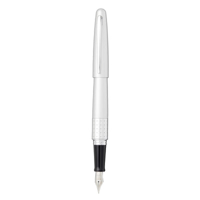 Pilot Metropolitan Fountain Pen with Con40 Converter - Silver Dots CT
