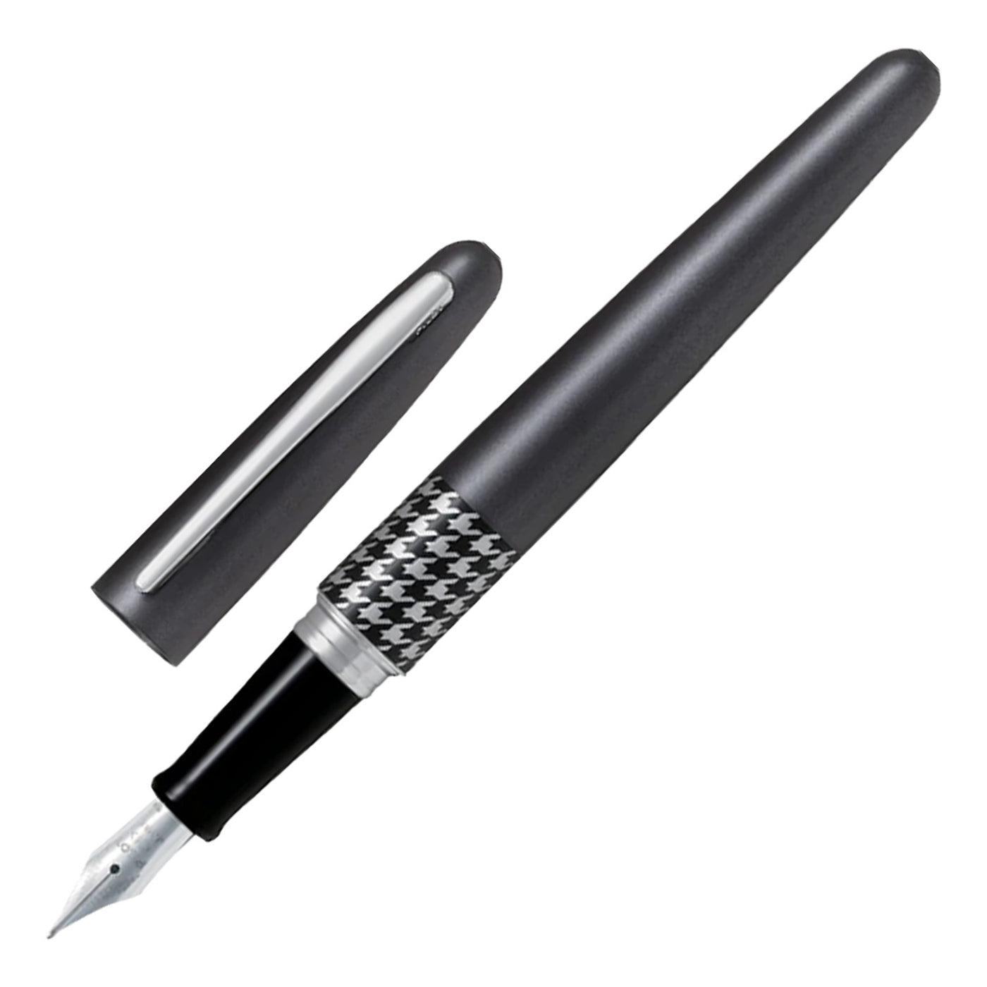 Pilot Metropolitan Retro Pop Fountain Pen - Grey Houndstooth CT 1