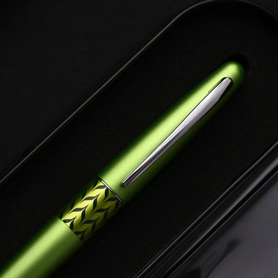 Pilot Metropolitan Retro Pop with Con40 Converter Fountain Pen - Green Marble CT