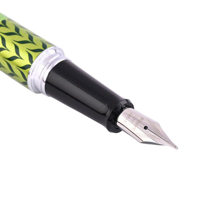 Pilot Metropolitan Retro Pop with Con40 Converter Fountain Pen - Green Marble CT