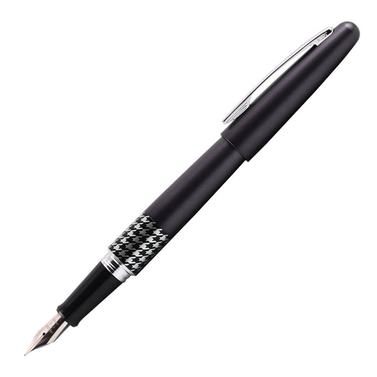Pilot Metropolitan Retro Pop with Con40 Converter Fountain Pen - Grey Houndstooth CT