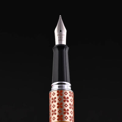 Pilot Metropolitan Retro Pop with Con40 Converter Fountain Pen - Orange Flower CT