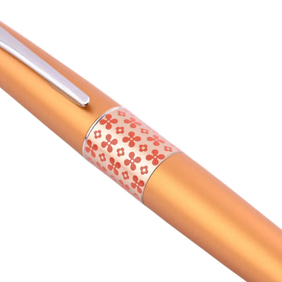 Pilot Metropolitan Retro Pop with Con40 Converter Fountain Pen - Orange Flower CT