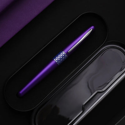 Pilot Metropolitan Retro Pop with Con40 Converter Fountain Pen - Purple Ellipse CT