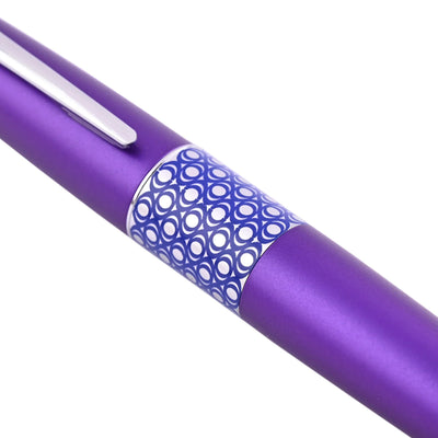 Pilot Metropolitan Retro Pop with Con40 Converter Fountain Pen - Purple Ellipse CT