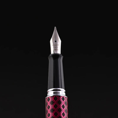 Pilot Metropolitan Retro Pop with Con40 Converter Fountain Pen - Red Wave CT