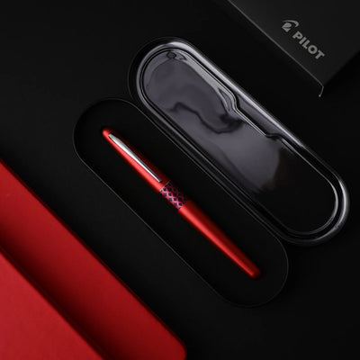 Pilot Metropolitan Retro Pop with Con40 Converter Fountain Pen - Red Wave CT