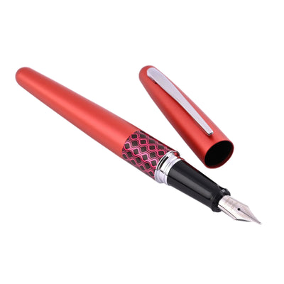 Pilot Metropolitan Retro Pop with Con40 Converter Fountain Pen - Red Wave CT