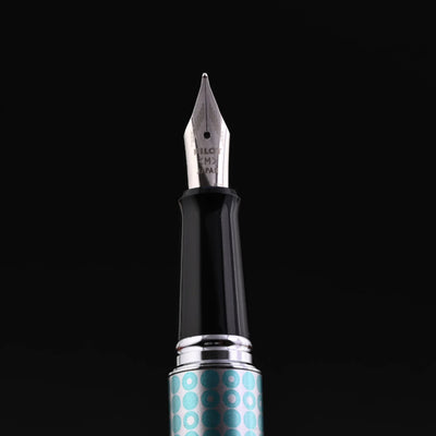 Pilot Metropolitan Retro Pop with Con40 Converter Fountain Pen - Turquoise Dot CT