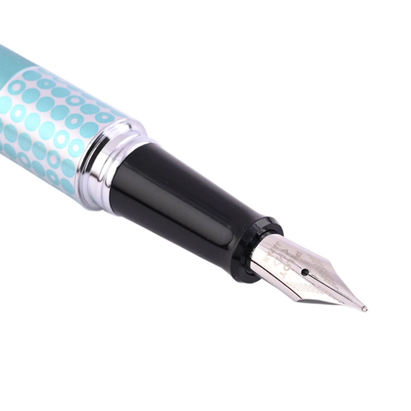 Pilot Metropolitan Retro Pop with Con40 Converter Fountain Pen - Turquoise Dot CT