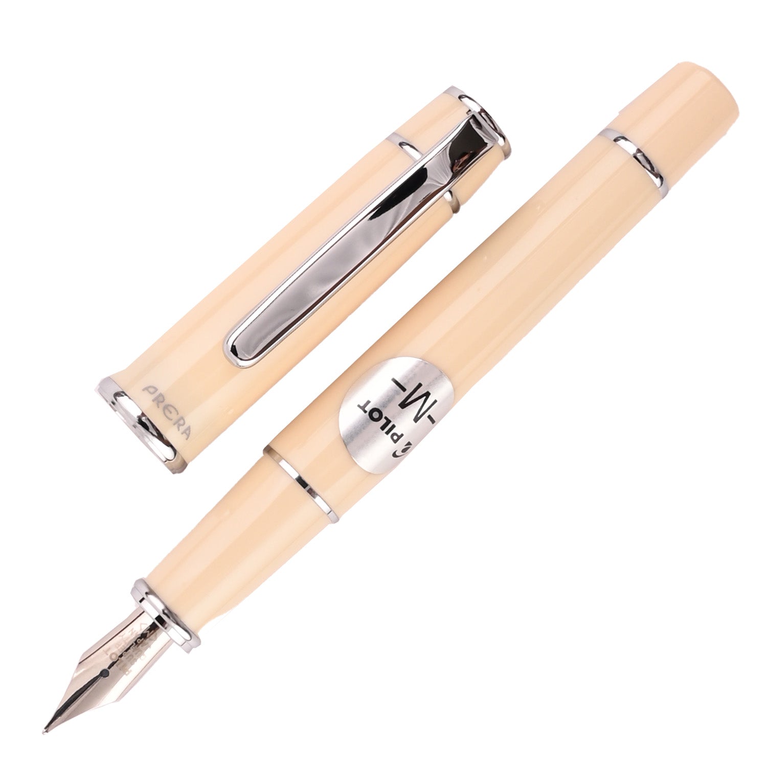 Pilot Prera Ivory Fountain Pen Medium Nib - Image 2