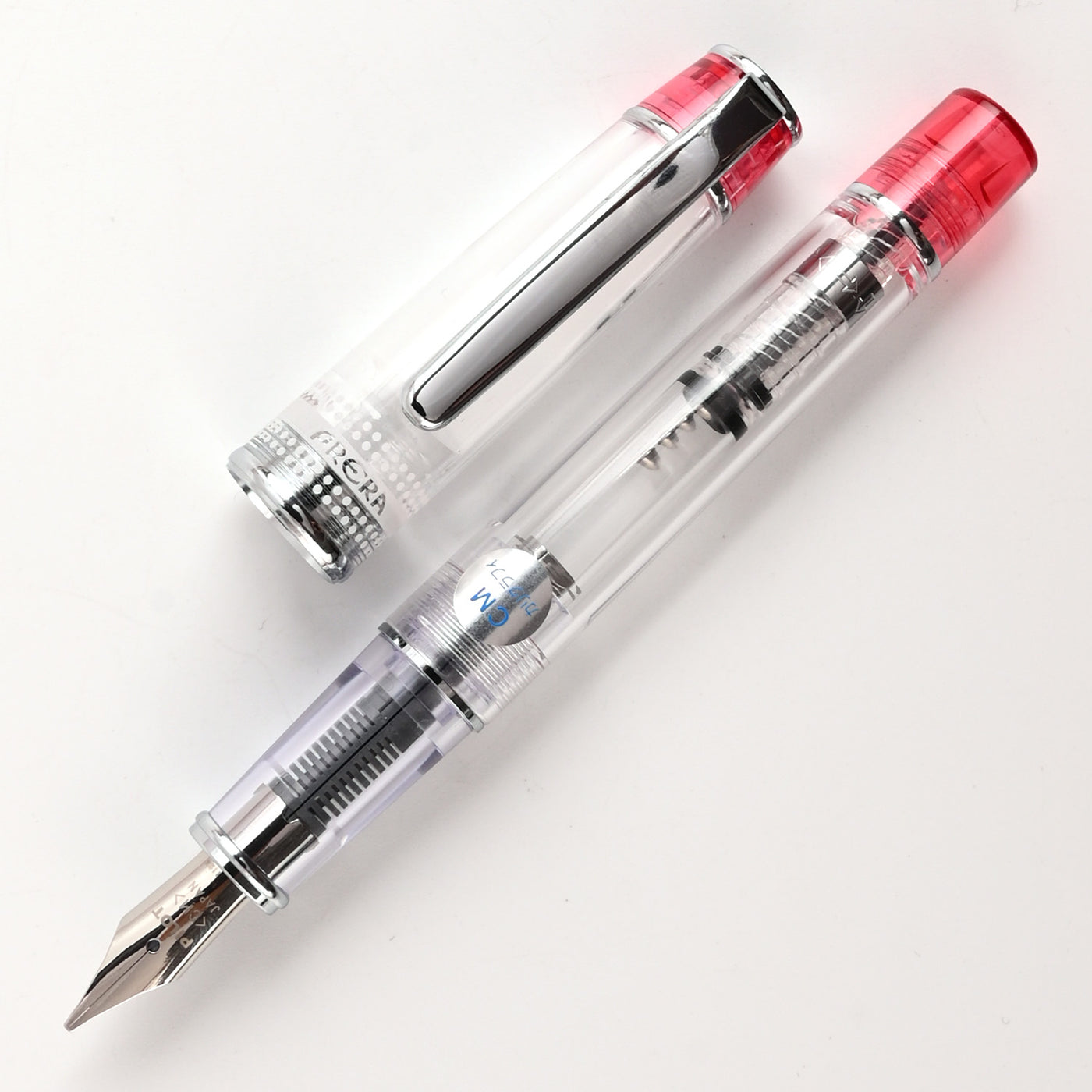 Pilot Prera Fountain Pen - Red CT 2