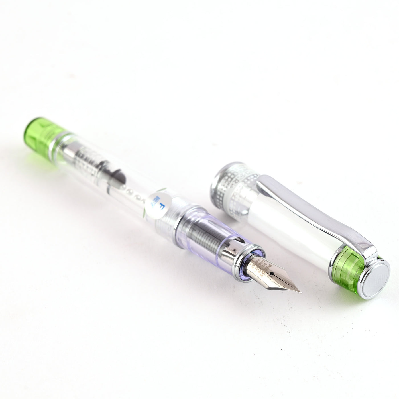 Pilot Prera Fountain Pen - Tinted Light Green CT 2