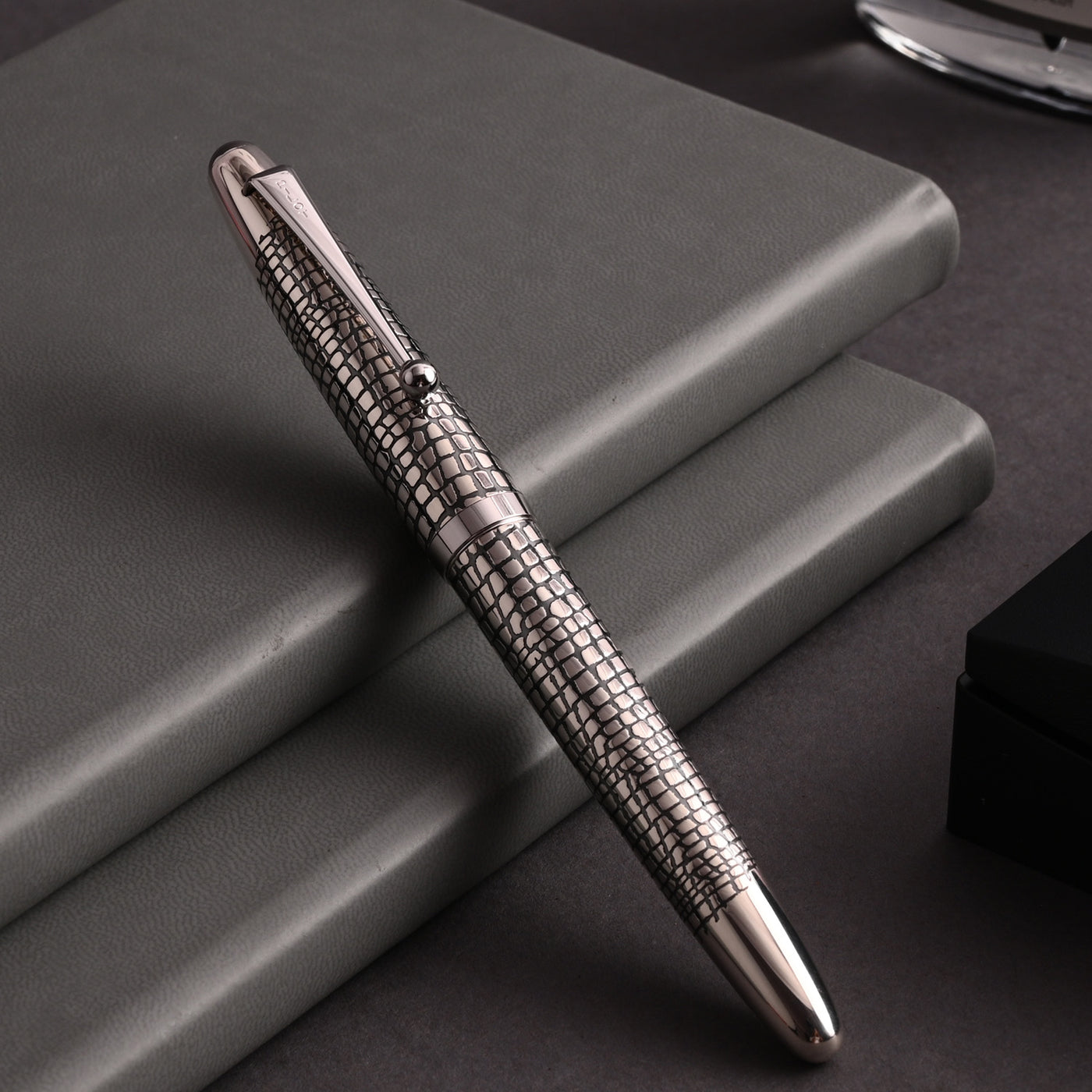 Pilot Silvern Sterling Silver Fountain Pen - Ishidatami 11