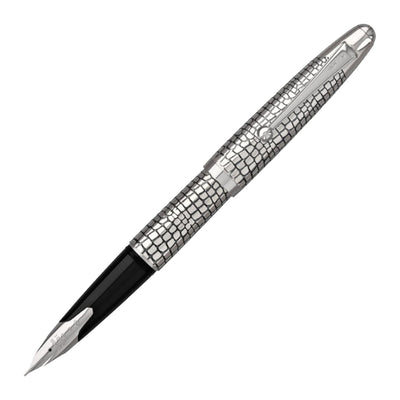 Pilot Silvern Sterling Silver Fountain Pen - Ishidatami 1