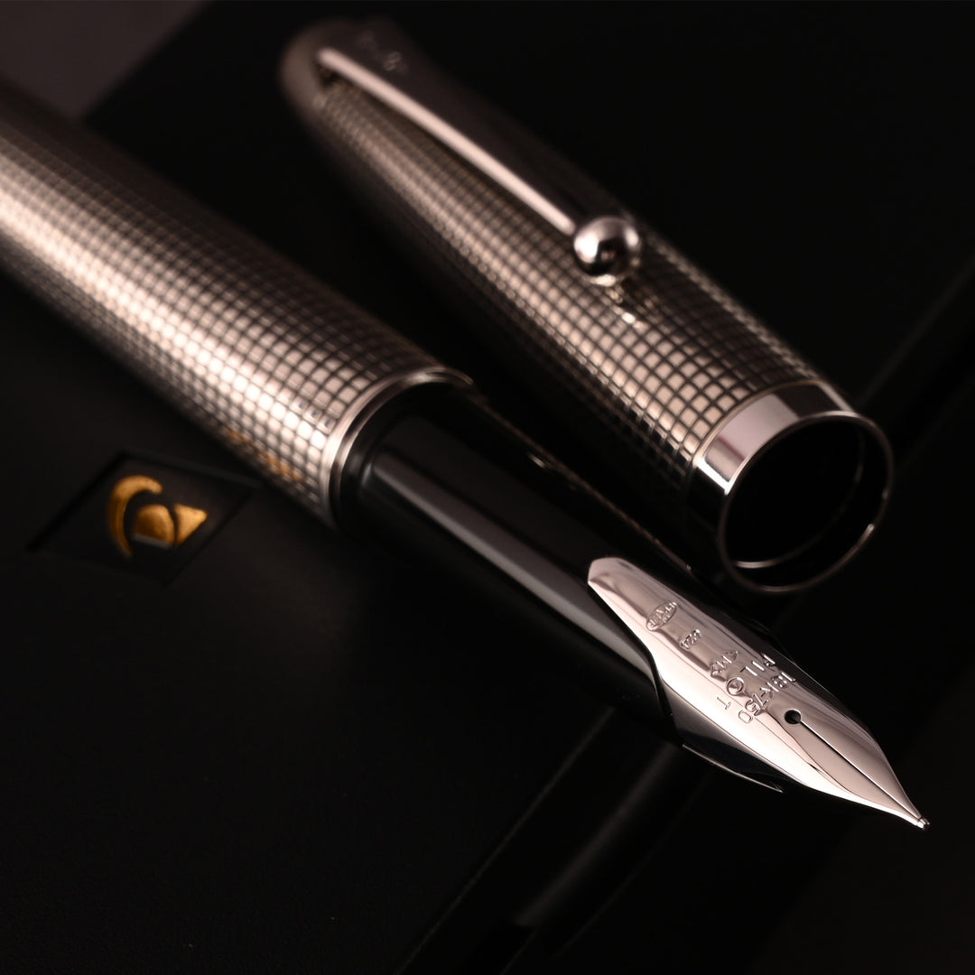 Buy Pilot Koushi Sterling Silver Fountain Pen|Pilot Silver Pens|Makoba