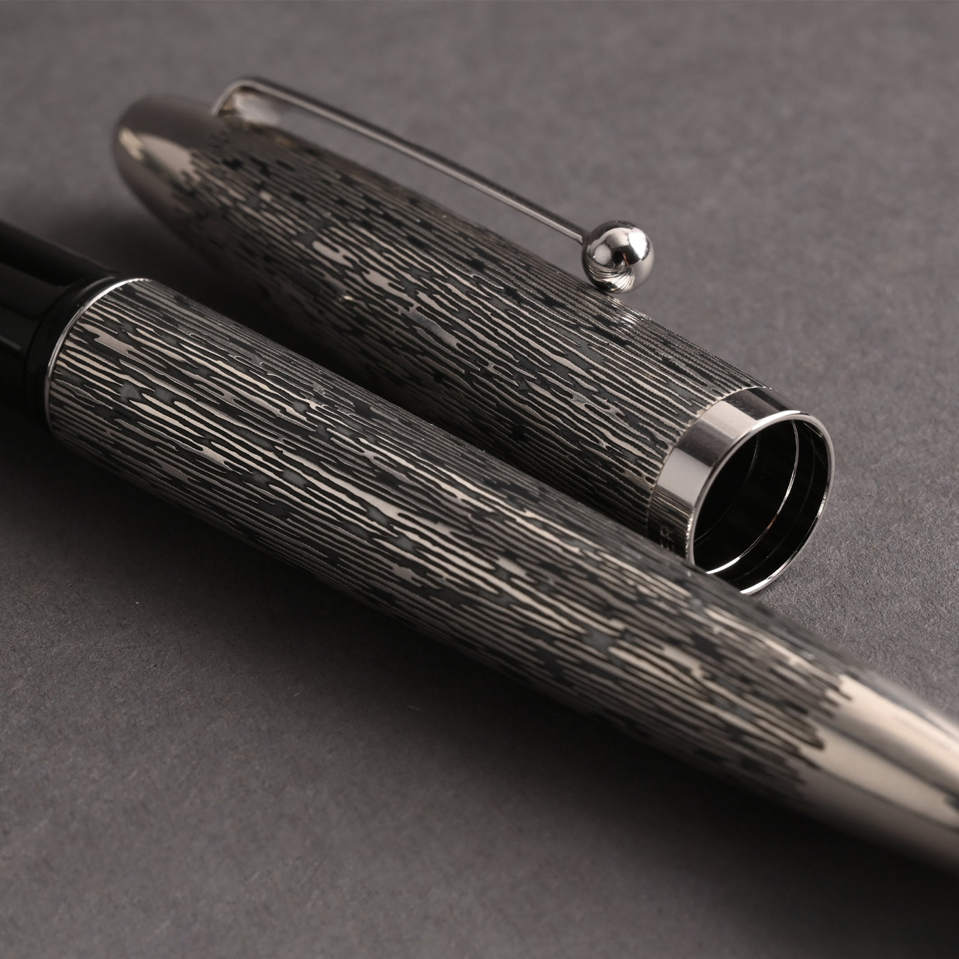 Pilot Silvern Sterling Silver Fountain Pen - Tsumugi 10